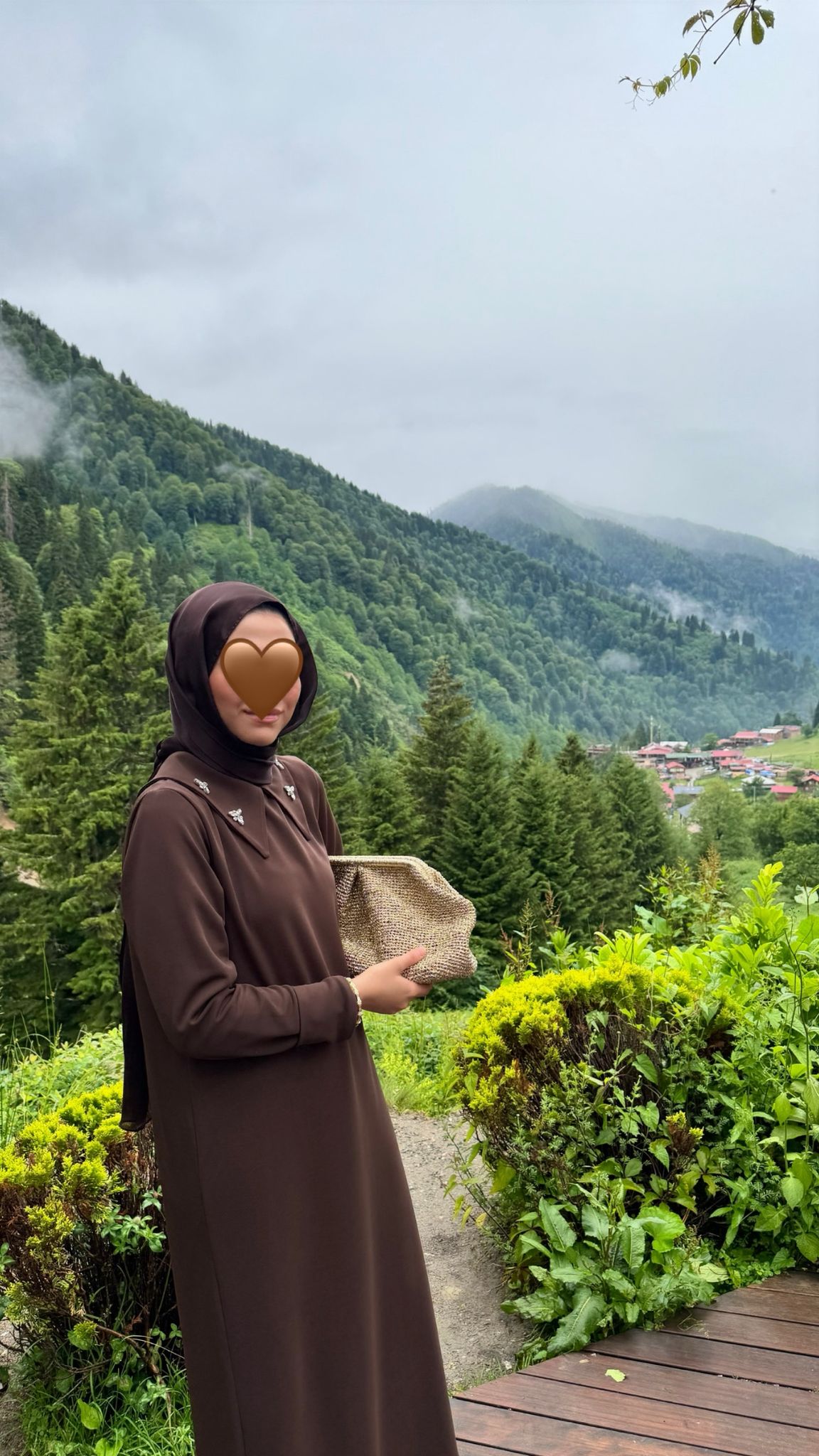 Lacivert Hale Elbise