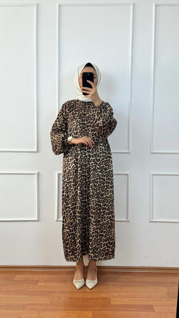 Heda Leopar Elbise