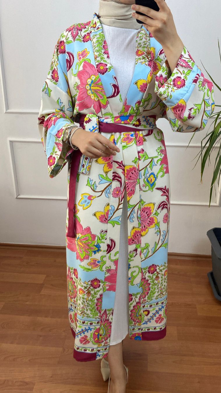 Vişne Helin Kimono