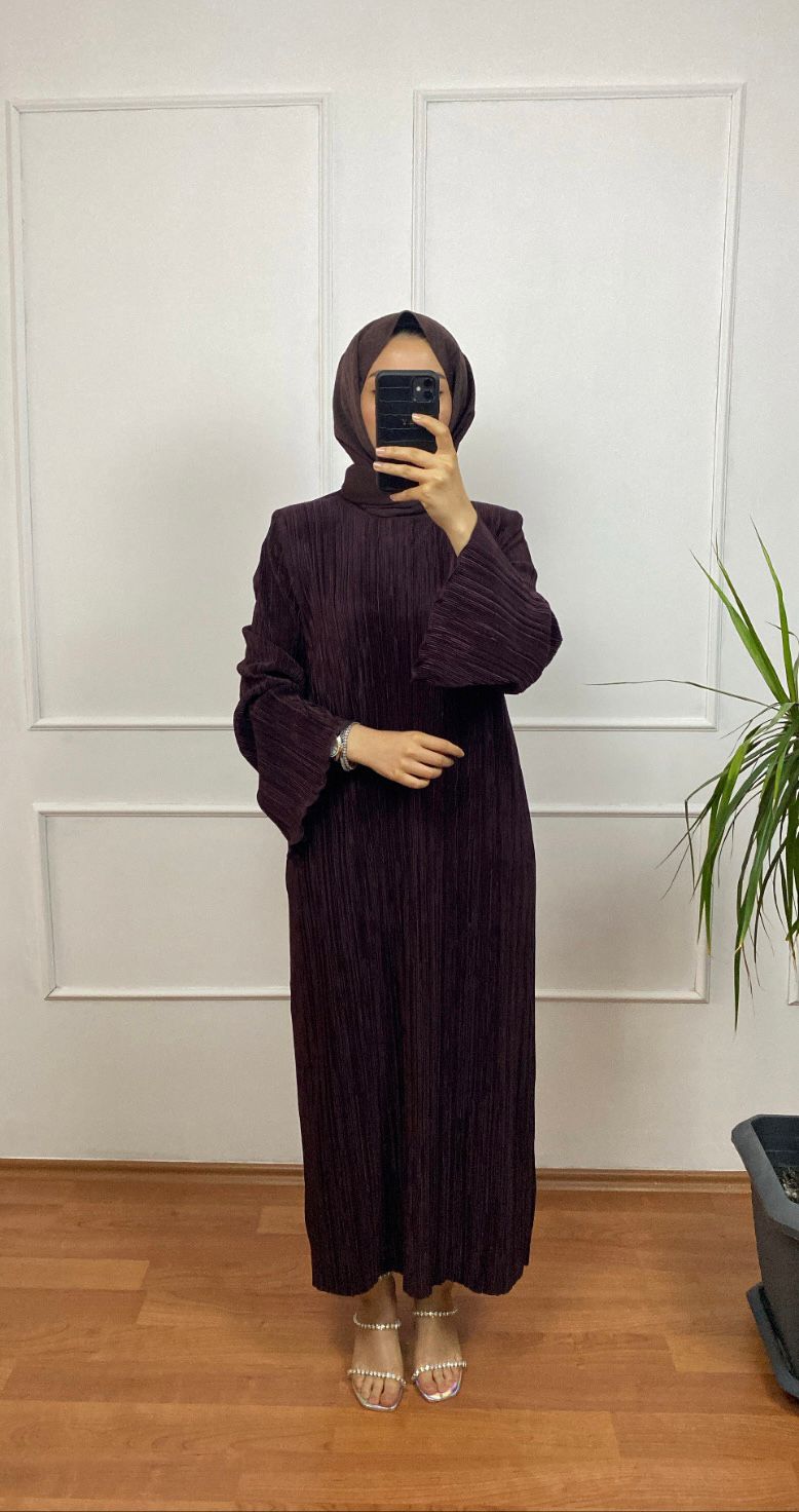 Zümrüt Yeşili Ahel Elbise