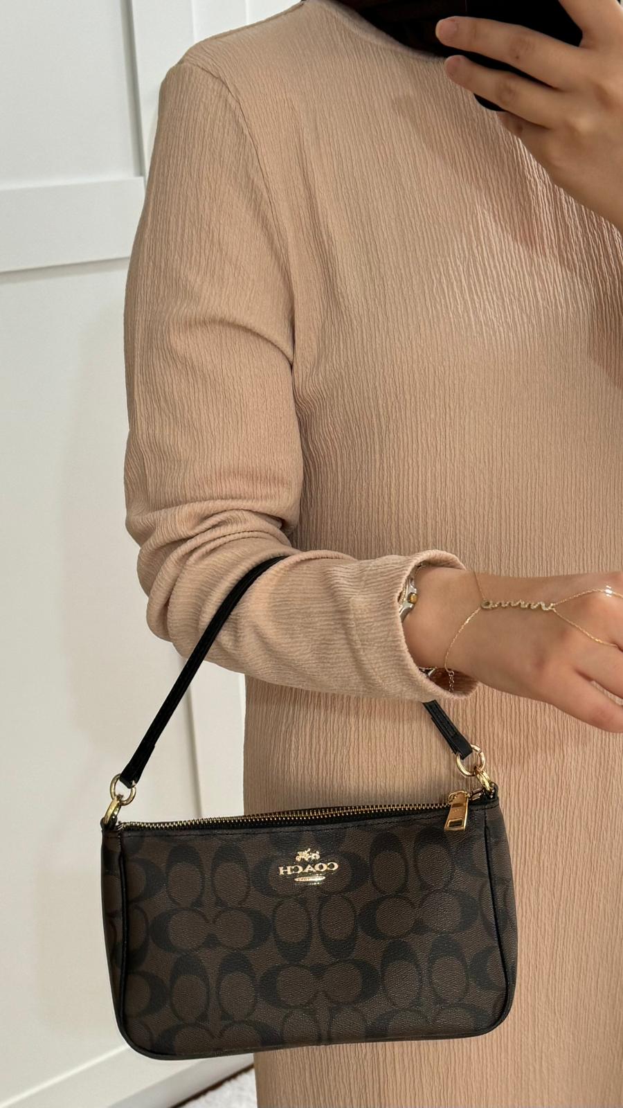 Bej Kırınkıl Elbise